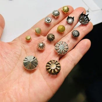 Leather supply, leather hardware, leather zipper, concho button